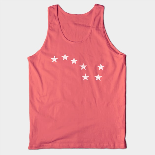 Faded-Style Starry Flag Plough Banner / Irish Socialism Tank Top by feck!